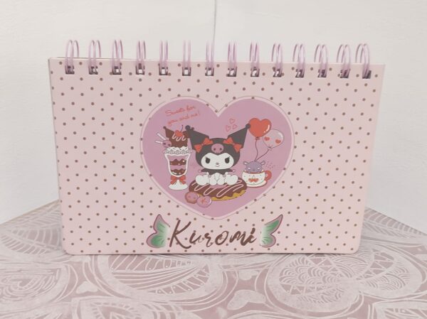 Libreta/Agenda semanal Kuromi